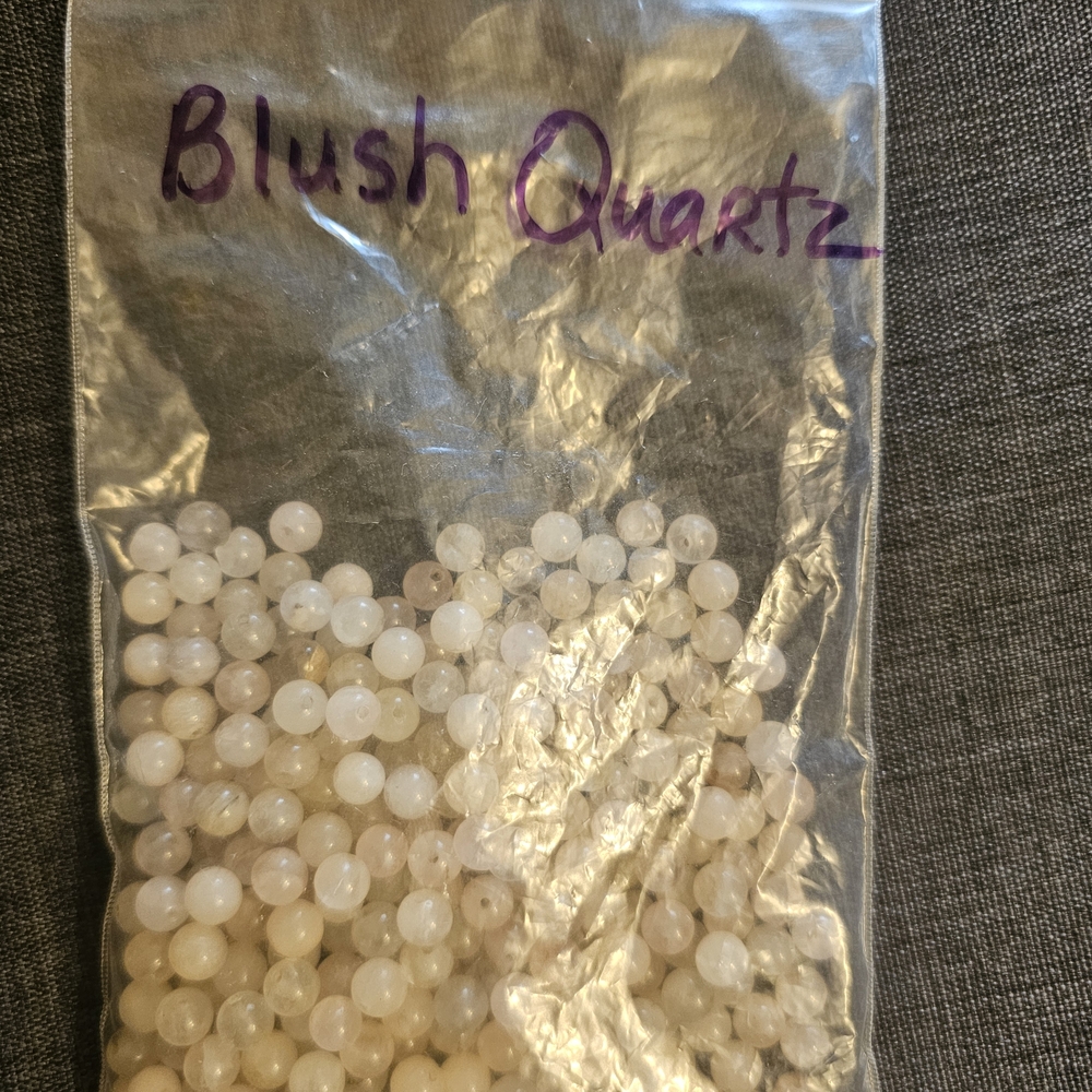 Blush Quartz Beads